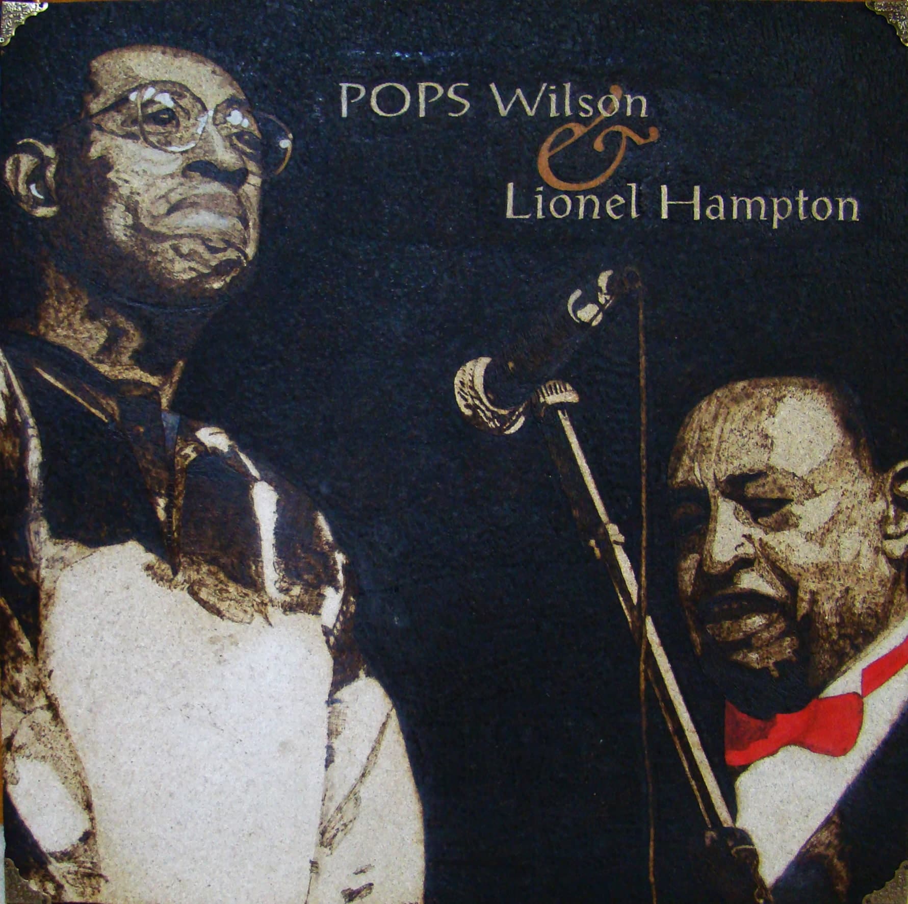 Covergestaltung des CD-Kunstbuchs THE »POPS« WILSON MEMORIAL© von Ralph D. Woop